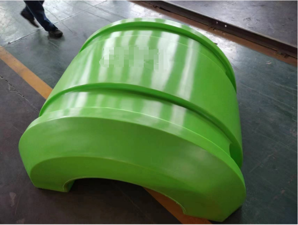 Floating Pipe Rotational Molding